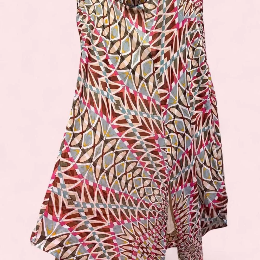 Chenault Multicolor Geometric Skirt